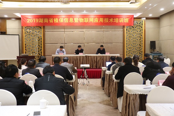 玛雅吧服务湖南省植保信息技术培训班在杭开班