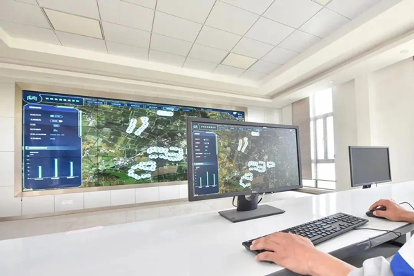 孝感海曙古林数字大田数据指挥调度中心